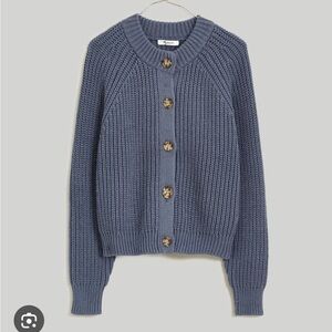 Madewell Rib Raglan-Sleeve Cardigan size small